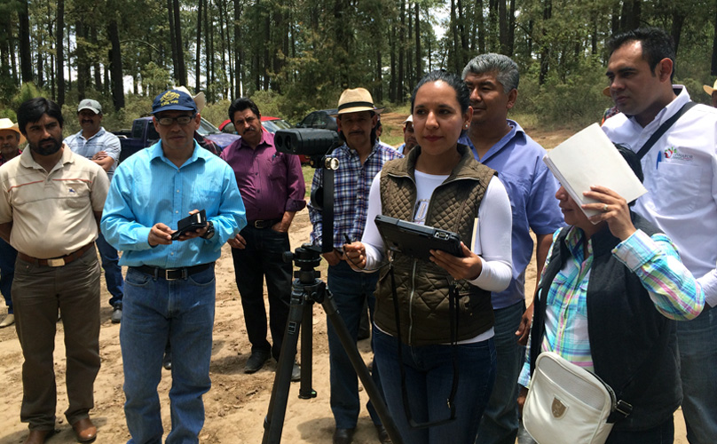 Field-Map in the field